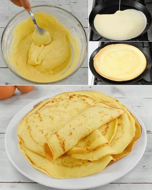 Massa para Crepes: Fina, Leve e Deliciosa! - Receita Completa