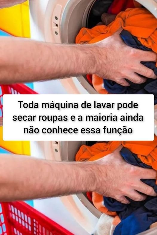 Toda máquina de lavar pode secar roupas: Descubra como hoje! - Receita Completa