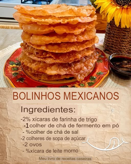 Bolinhos Mexicanos: Crocantes e Irresistíveis! - Receita Completa