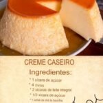 Creme Caseiro: Sobremesa Simples e Irresistível! - Receita Completa