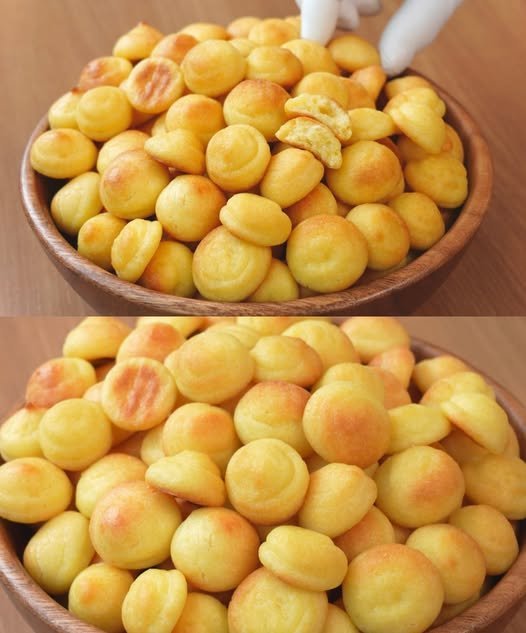 Bolinhas Assadas de Queijo: Petisco Dourado que Faz Sucesso com Todos! - Receita Completa
