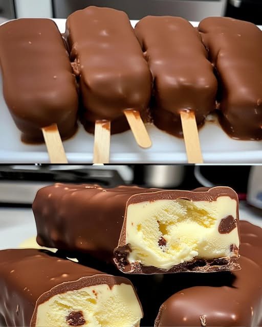 Sorvete Caseiro de Chocolate Recheado – Cremoso e Irresistível! - Receita Completa