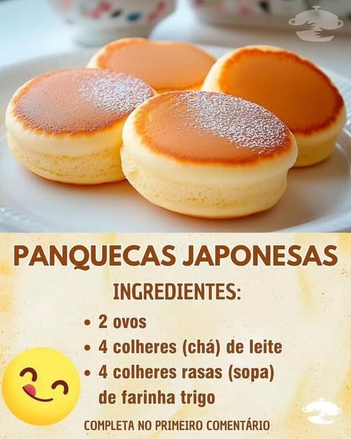 Panquecas Japonesas Fofinhas: Receita Simples e Irresistível! - Receita Completa